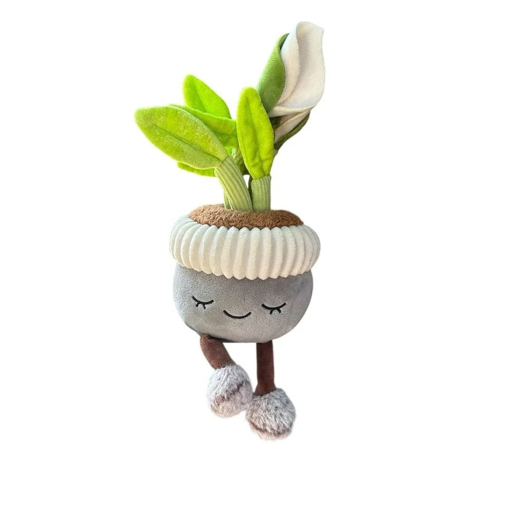 Greenhouse by Russ 12 Inch Plush Stuffed Succulent Plant Toy Calla Lily EUC